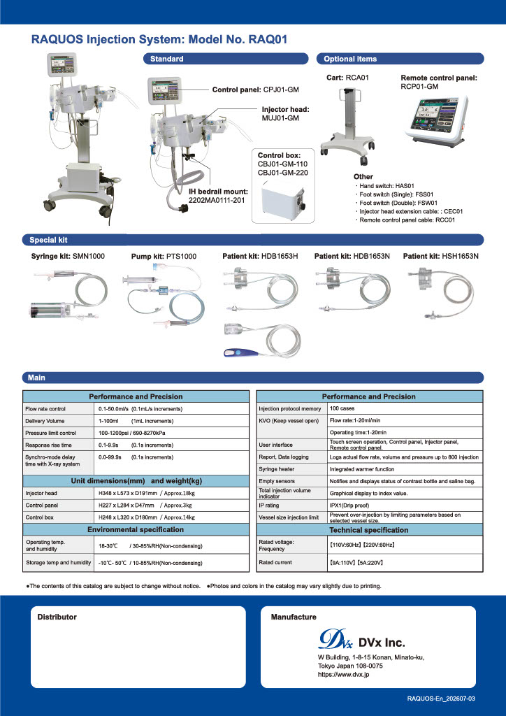 RAQUOS Injection System