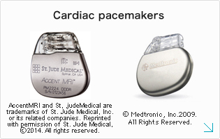 Cardiac pacemakers 